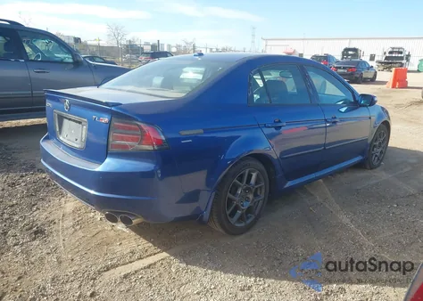 2008 Acura Tl Type S from USA, damaged, VIN 19UUA76508A045991